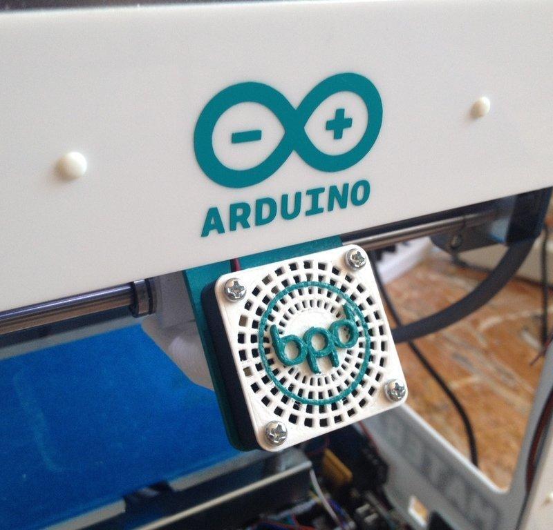 Arduino Materia 101 - Protège ventilateur avec logo