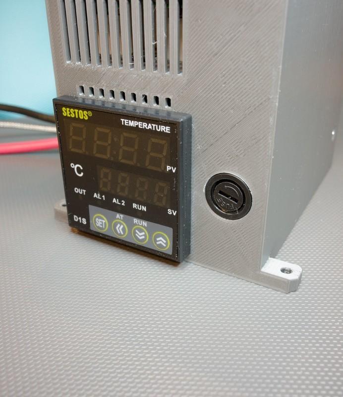 Boîtier compact pour régulateur PID et relais statique