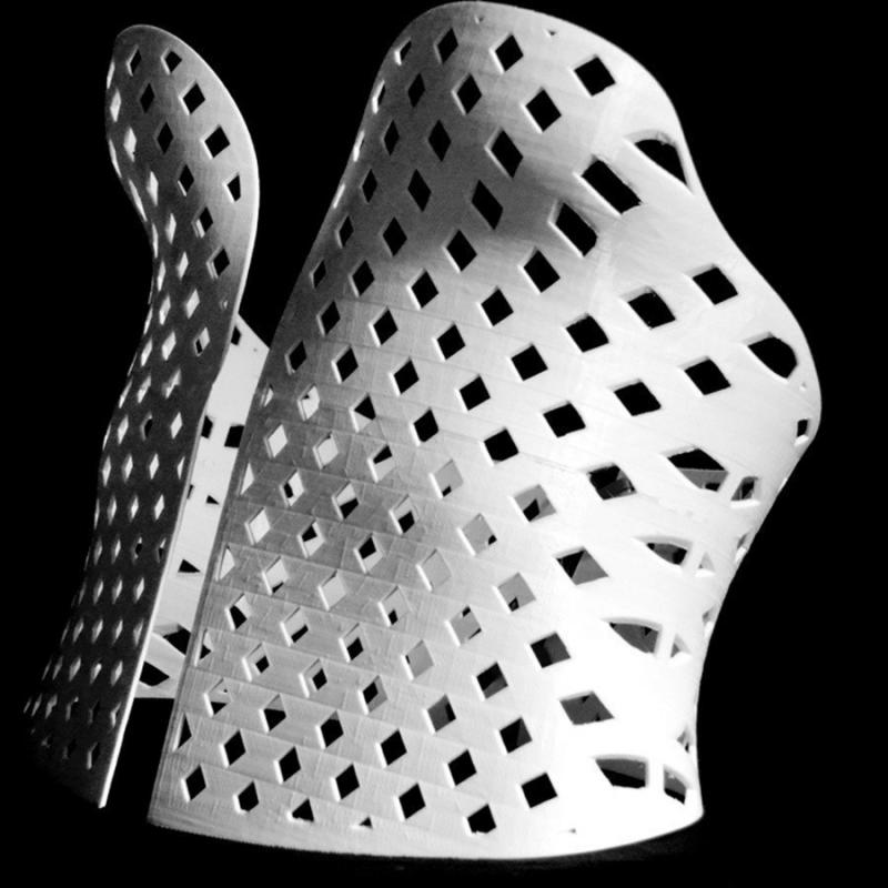 MUSE, un corset scanné en 3D puis imprimé en 3D (by Samuel N. Bernier)