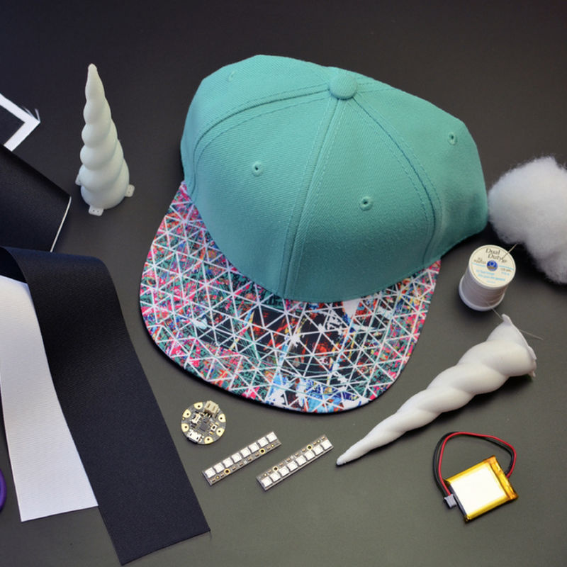 3D Printed Unicorn Horn